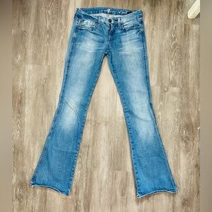 7FAM “A” Pocket Flare Jeans 7 For All Mankind Size 26
